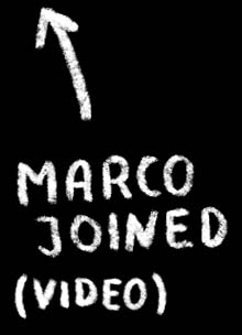 Marco joined history of crew studio